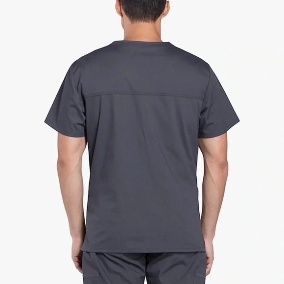 Cherokee Scrubs for Men V-Neck Top, Workwear Professionals Soft Stretch - Picture 4 of 6